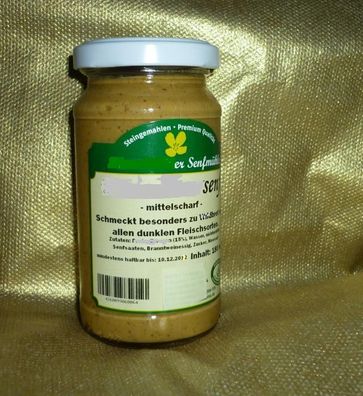 HANF Senf 190ml vegan