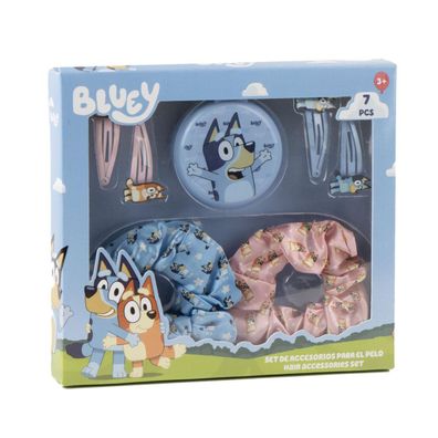 Bluey Beauty Set 7-teilig Kosmetik Zubehör, Kinder Schminkset