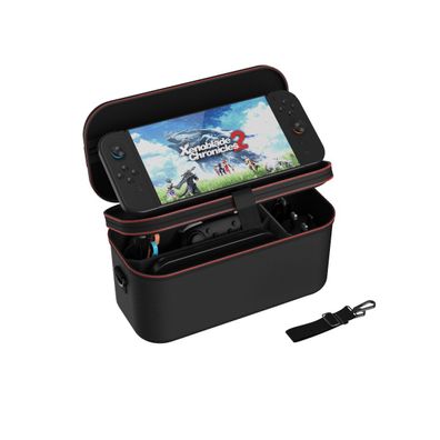 QWARE Transportcase kompatibel mit Nintendo Switch 2 schwarz