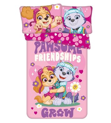 Paw Patrol Bettwäsche für Kleinkinder 100x135 cm 40x60 cm Baumwolle