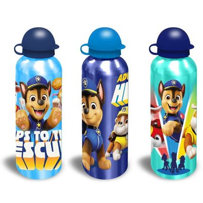 Paw Patrol Trinkflasche 500 ml aus Aluminium für Kinder
