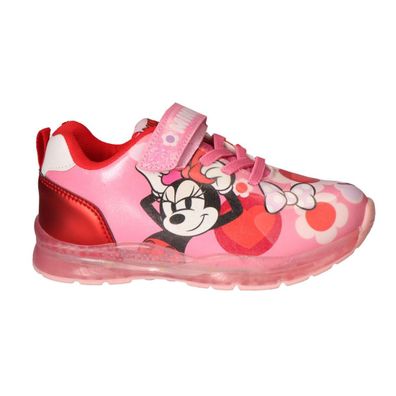 Disney Minnie Mouse Freizeitschuhe Mädchen Sportschuhe mit Licht für Schule und