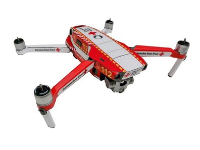 DJI Mavic 2 Enterprise - Skin - Design: DRK* - Individualisierbar - Folie