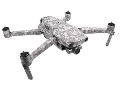 DJI Mavic 2 Enterprise - Skin - Design: DigiCamo Grau - Individualisierbar - Folie