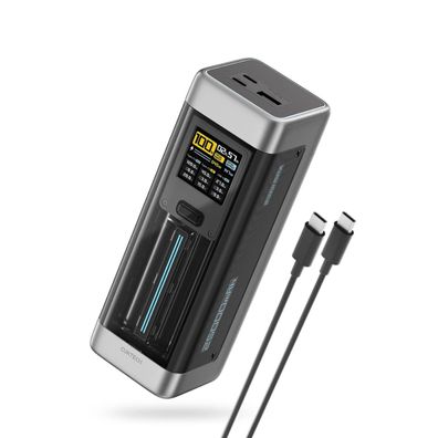Cuktech Powerbank CUK00P23GLBK 210W 25000mAh Power Bank 2 x USB-C 1 x USB-A - schwarz