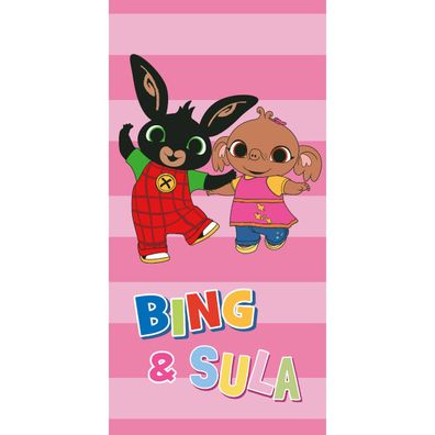 Bing Strandtuch Playing Together aus 100% Baumwolle 70 × 140 cm