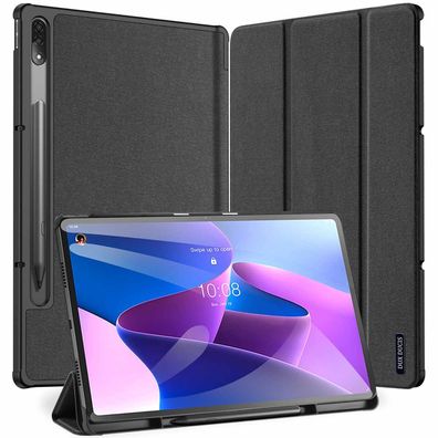 Dux Ducis Buch Tasche Hartschale mit Smart Sleep Standfunktion kompatibel mit