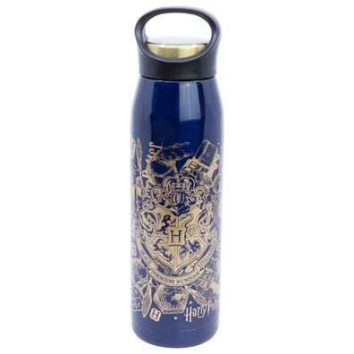 Harry Potter Thermoflasche Isolierflasche 665 ml aus Edelstahl mit Schraubdeckel