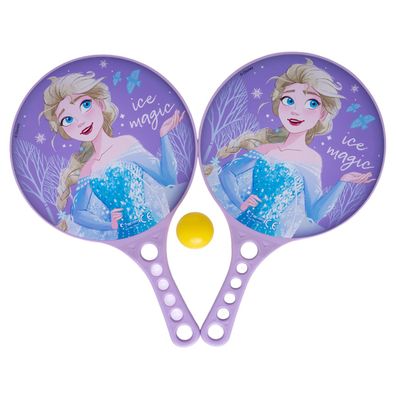 Disney Frozen 2 Stück Kinder Paddles mit Ball Freizeitspiel für Beach Park Garten