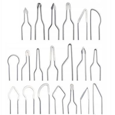 Rosfix Set Brennspitzen 60W – 20 Loop Tips | für Holz Leder RBB60W RBR60W