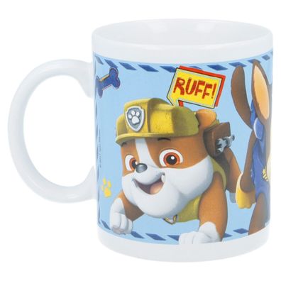Paw Patrol Tasse 325ml Boy Icons Design Keramikbecher im Geschenkset für Kinder