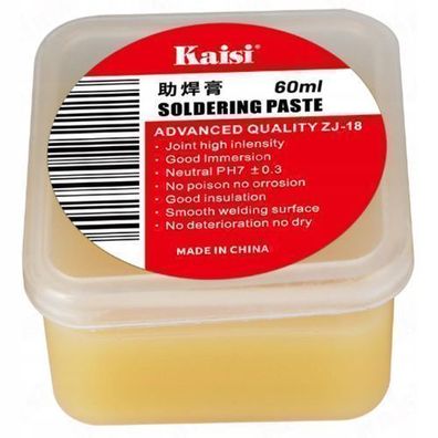 Rosfix Lötflussmittel ZJ-18 – Gelartige Paste 60 ml | Neutraler pH, sicher