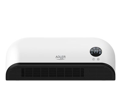 Adler AD 7751 Luftschleier mit LED-Display - 2000 W in Weiß