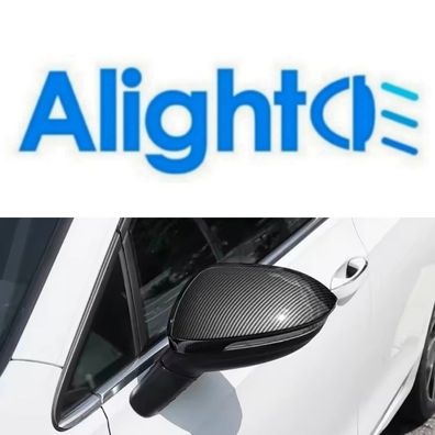 Spiegelkappen Carbon Optik Side Assist für VW Golf 8 R line GTI GTD GTE