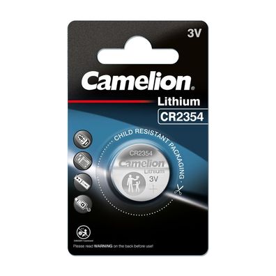 1 x Camelion CR 2354 3V Lithium Batterie 2354 Knopfzelle 190mAh CR2354 NEU
