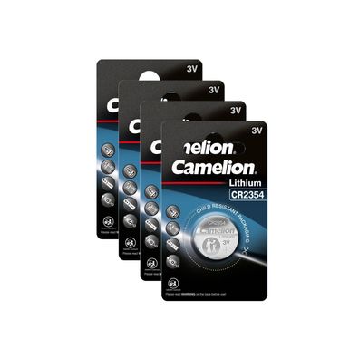 4x Camelion CR 2354 3V Lithium Batterie 2354 Knopfzelle 190mAh CR2354 NEU