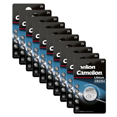 10x Camelion CR 2354 3V Lithium Batterie 2354 Knopfzelle 190mAh CR2354 NEU