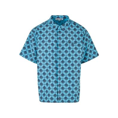 9N1M SENSE Hemd All Over Monogram Print Shirt SENSE454