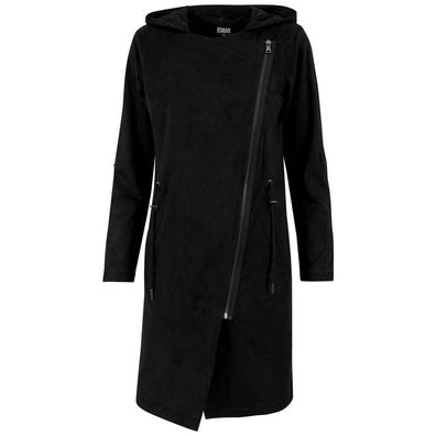 Urban Classics Damen Parka Jacke Ladies Imitation Suede TB1359