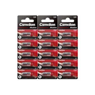 3x 5er Blister Camelion A27 12V Batterie Knopfzelle V27A LR27 MN27 Alkaline