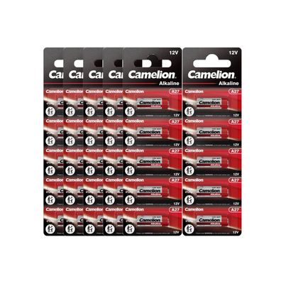 6x 5er Blister Camelion A27 12V Batterie Knopfzelle V27A LR27 MN27 Alkaline