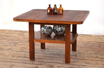 Couchtisch 1920er Antik Vintage Art Deco Holz Alt Schachtisch Spieltisch Dunkel Loft