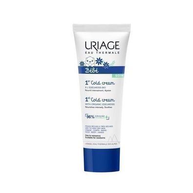 Uriage Bébé Ultrareichhaltige Schutzcreme für zarte Babyhaut, 75ml