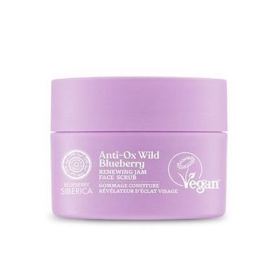 Natura Siberica Gesichtspeeling mit Blaubeer-Essenz, 50ml - Vegane Naturkosmetik