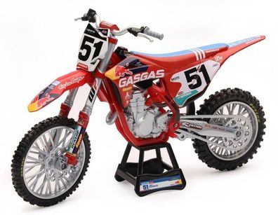 NewRay Miniatur Modell Red Bull GasGas MC 450f Barcia (NO 51) 1:12 99981-7