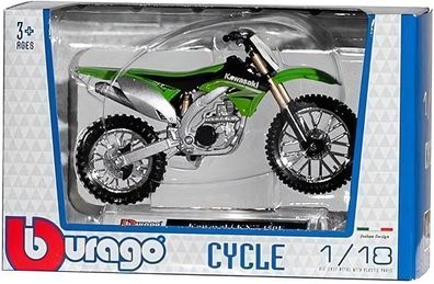 NewRay Miniatur Modell Motor Kawasaki Cross 1:18 99996-3