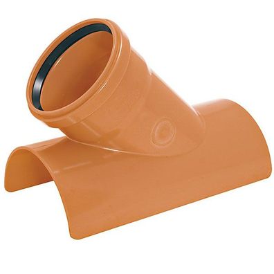 AIRFIT KG - Klebeabzweig, 45°, DN125 - DN250 - Größe: DN 250 x 125