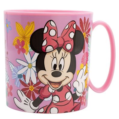 Disney Minnie Mouse Becher Mikrowellengeeigneter Kunststoffbecher 390?ml – Motivbe