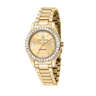 CHIARA Ferragni – Frau – R1953102501 – zeitgenössische Uhr, Champagner-Zifferblatt, 3
