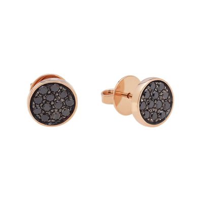 Chantecler - C.41406 - Goldene Paillettenohrringe