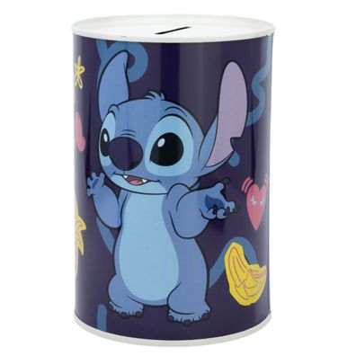 Disney Stitch Spardose bedruckt aus Metall 15 × 10 × 10 cm