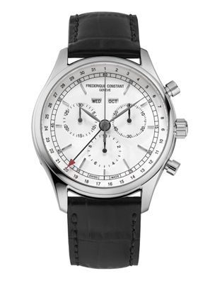 Frederique Constant - Frau/Mann - FC-296SW5B6 - QUARZ-CHRONOGRAPH Dreifachkalender FC