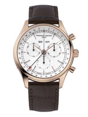 Frederique Constant – FC-296SW5B4 – klassischer Quarz-Chronograph mit drei Kalender
F