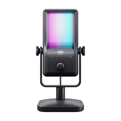 CHERRY XTRFY NGALE?R – Premium USB?Mikrofon mit Retro-RGB, Low-Cut-Filter, Cardioi