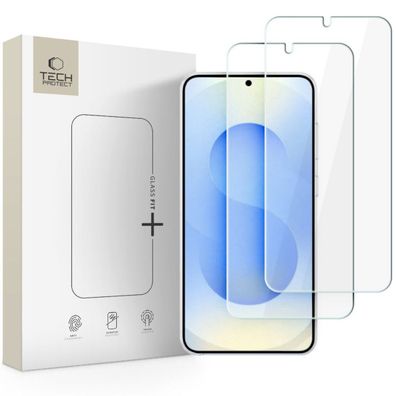 TECH-PROTECT GLASS FIT+ 2er-Pack Schutzglas für Samsung Galaxy S26