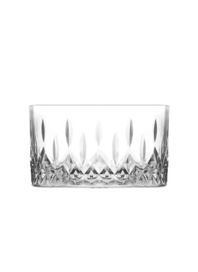 LAV Odin Snackschalen 2er Set aus Glas – 9,5 x 5,5 cm – Art-Déco-Design