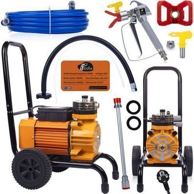Rosfix Farbspritzgerät Strong Storm SBS03 – 3500W, 22MPa, 18L/min, 1/4"