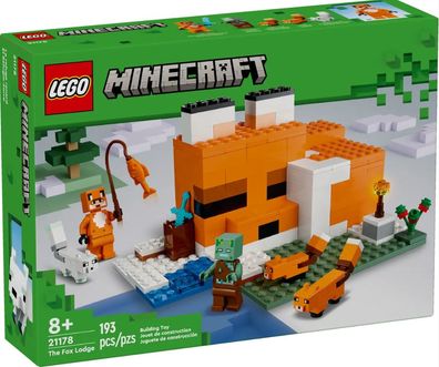 LEGO® Minecraft 21178 Die Fuchs-Lodge