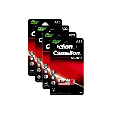 4x Camelion A 23 Batterie 12 V A23 23A LR23A MN21 LR23 Alkaline