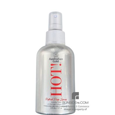 Australian Gold/HOT! "Hybrid Prep Spray" 177ml/Solariumkosmetik/Rotlichttherapie