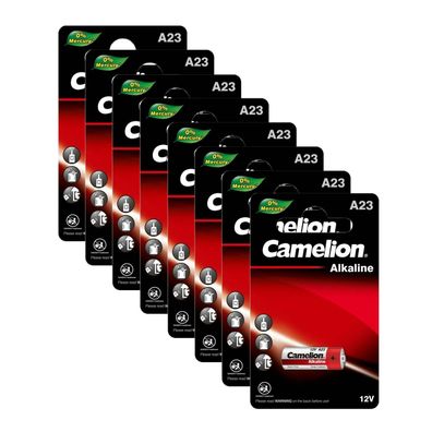 8x Camelion A 23 Batterie 12 V A23 23A LR23A MN21 LR23 Alkaline