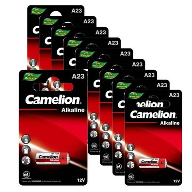 10x Camelion A 23 Batterie 12 V A23 23A LR23A MN21 LR23 Alkaline