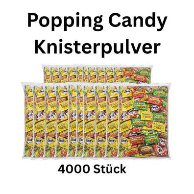 4000x Popping Candy Knisterpulver Brause Wurfmaterial Karneval
