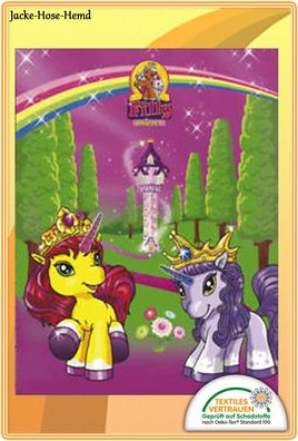 Filly Unicorn Decke Fleecedecke Kuscheldecke Einhorn Pony Lila Gr.120x150 cm NEU