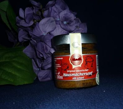 Hausmacher Senf süß scharf 180ml bayrisch