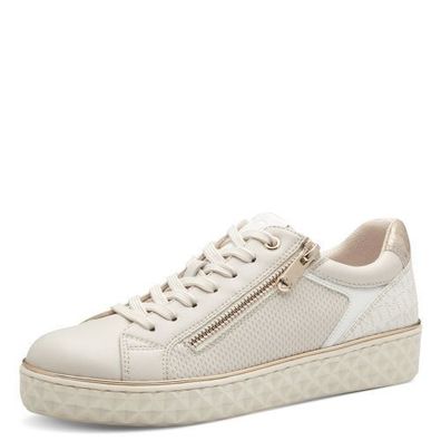 Marco Tozzi Sneaker - Cream Combi Textil/Synthetik